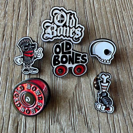 Old Bones Enamel Pin Combo Pack