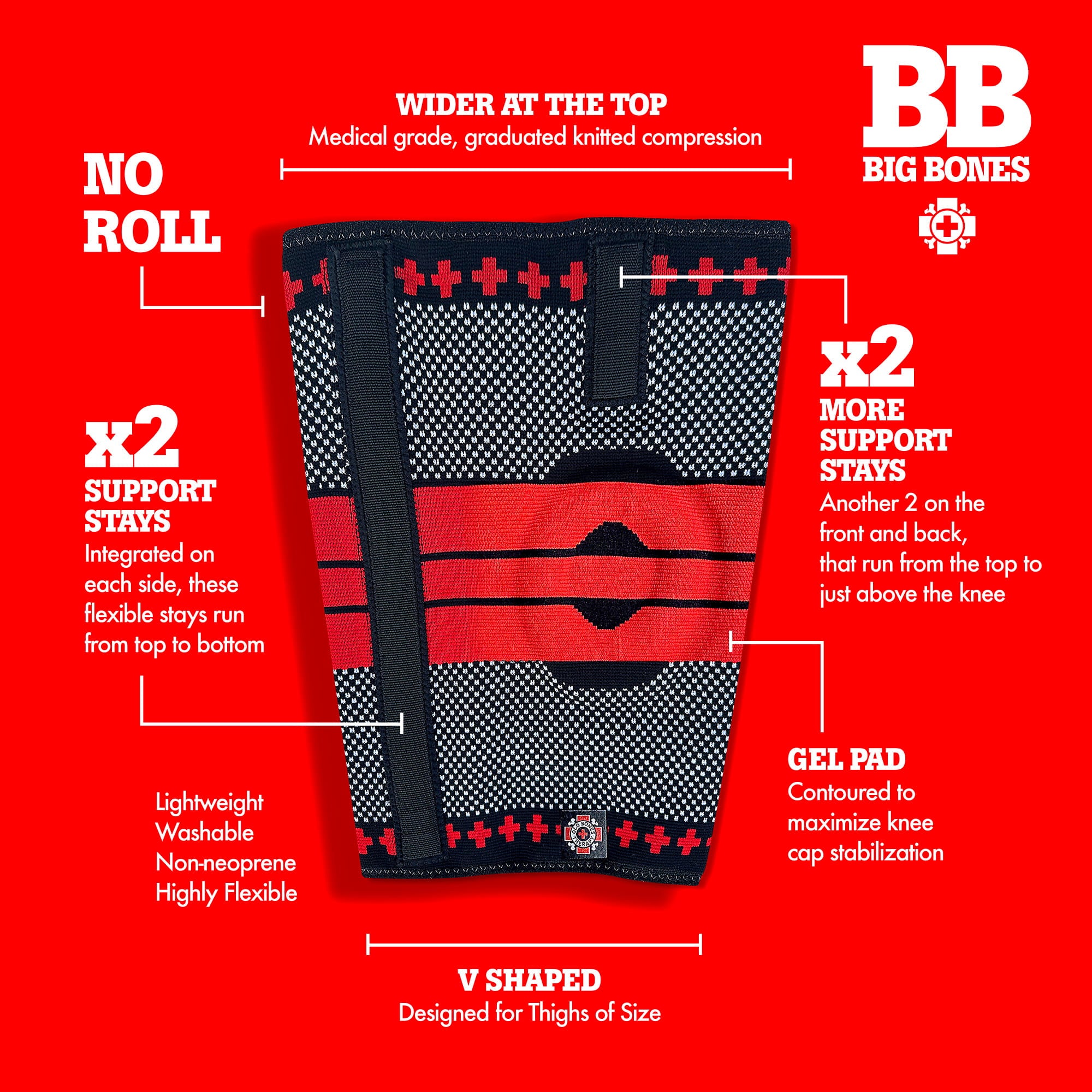 Big Bones Knee Brace