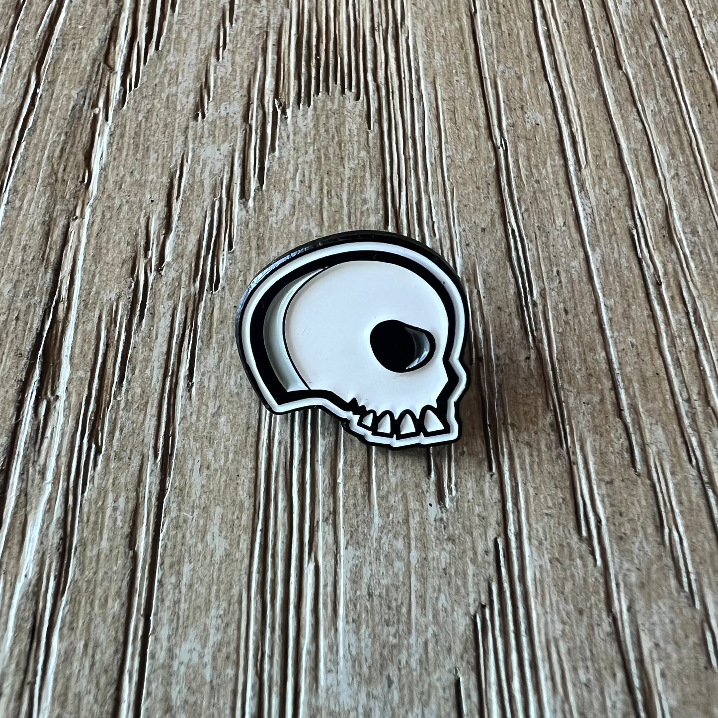 Skull Enamel Pin