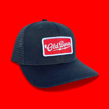 Old Bones Team Bolt Patch Hat (Black)