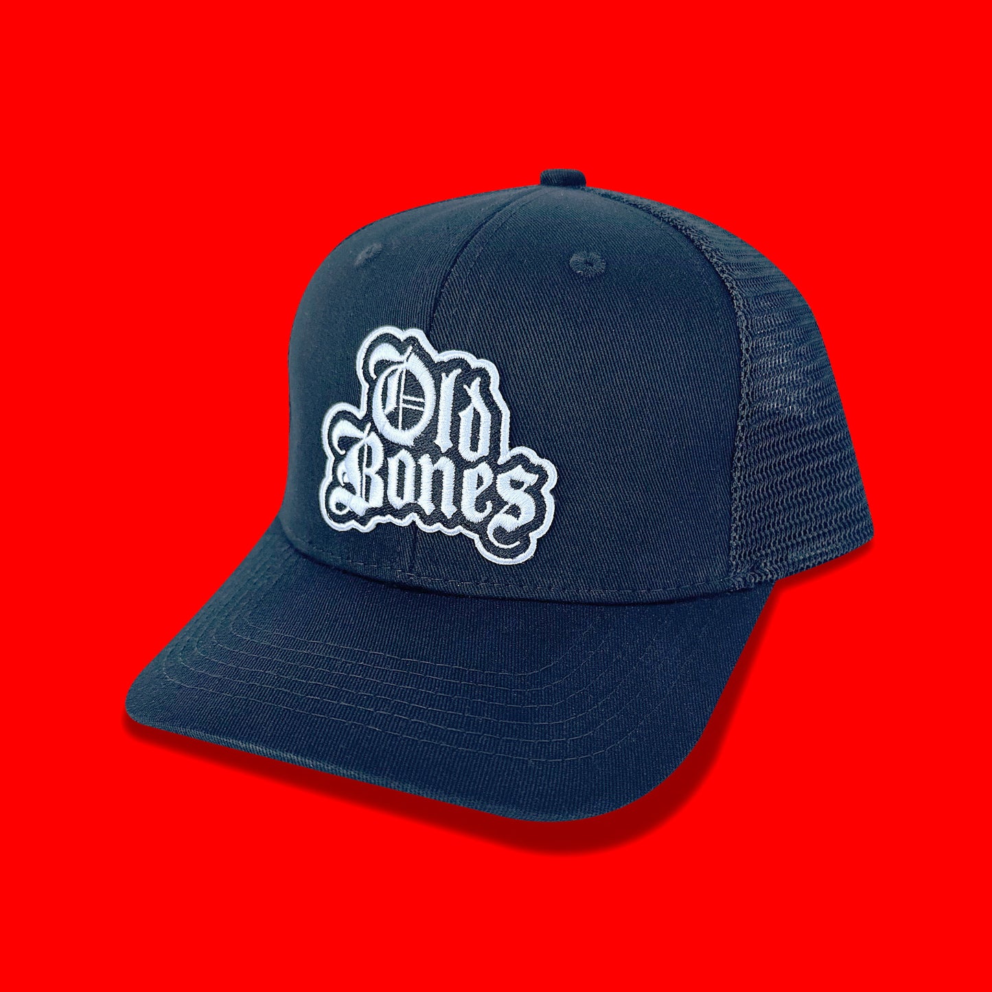 Old Bones Old English Hat (Black)