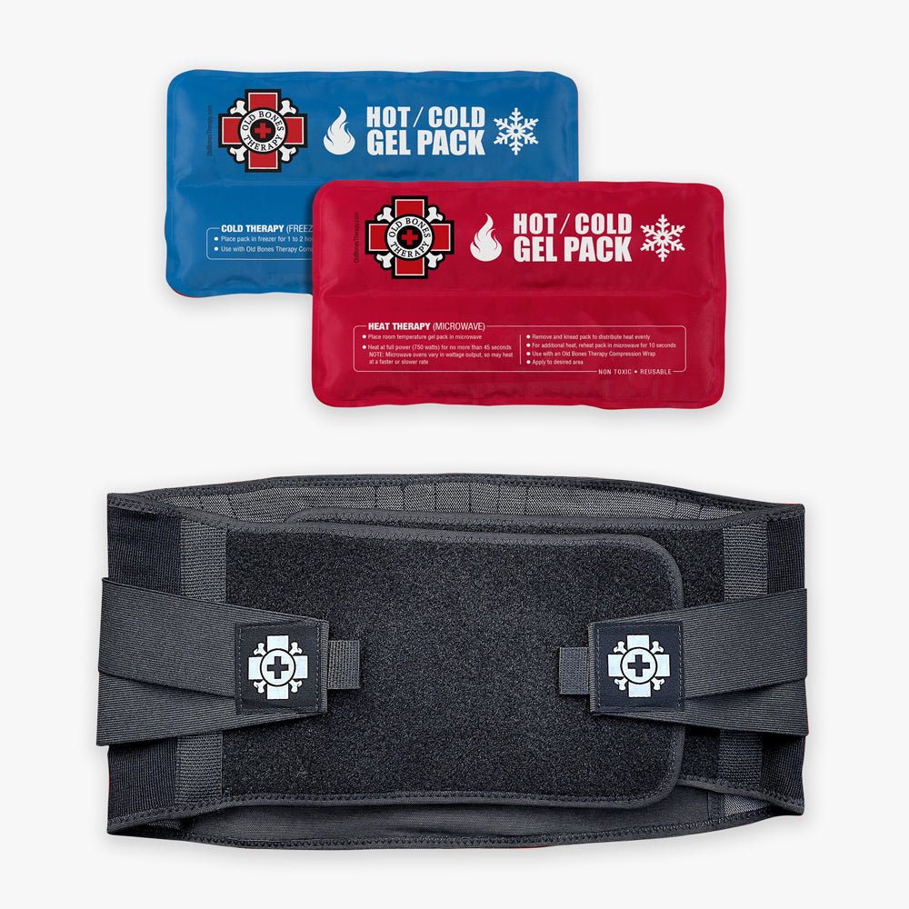 Back Brace + Gel Packs