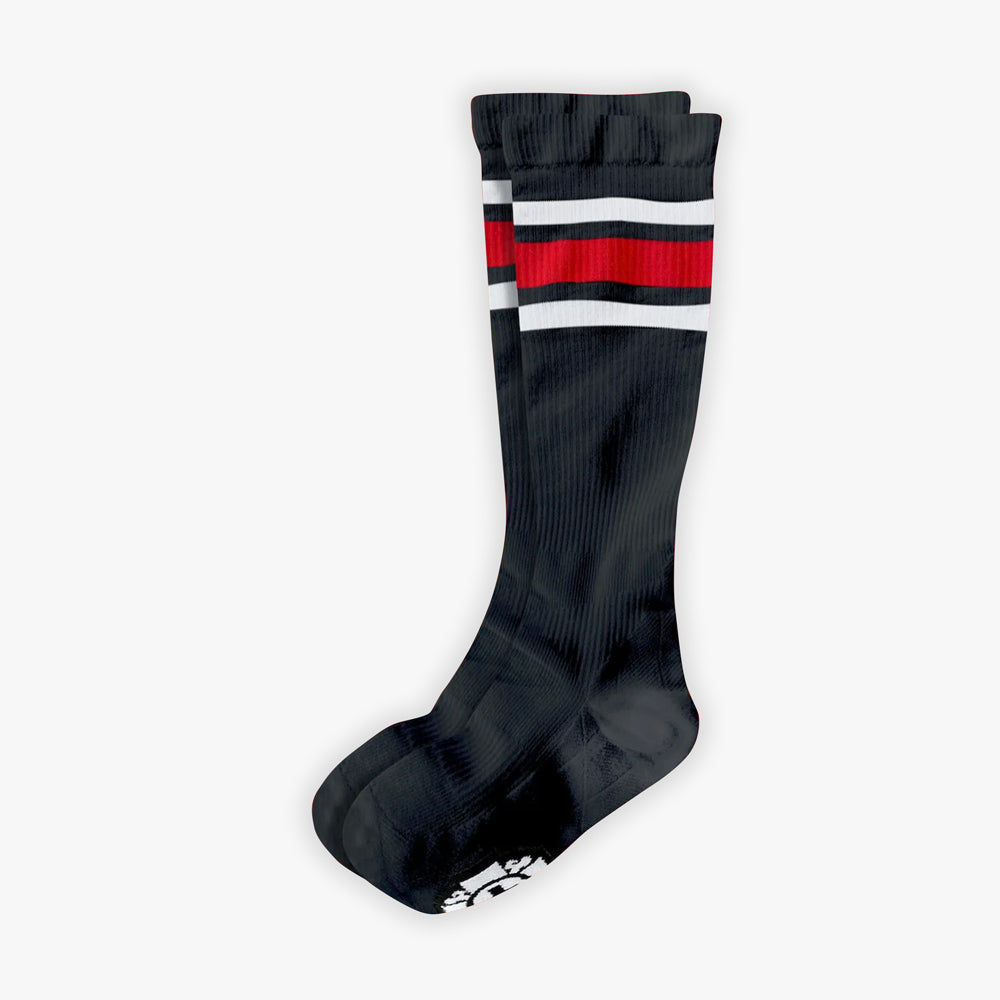 Compression Socks: RED Stripes