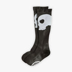 Old Bones Therapy Compression Socks: SKULLS — alternate view