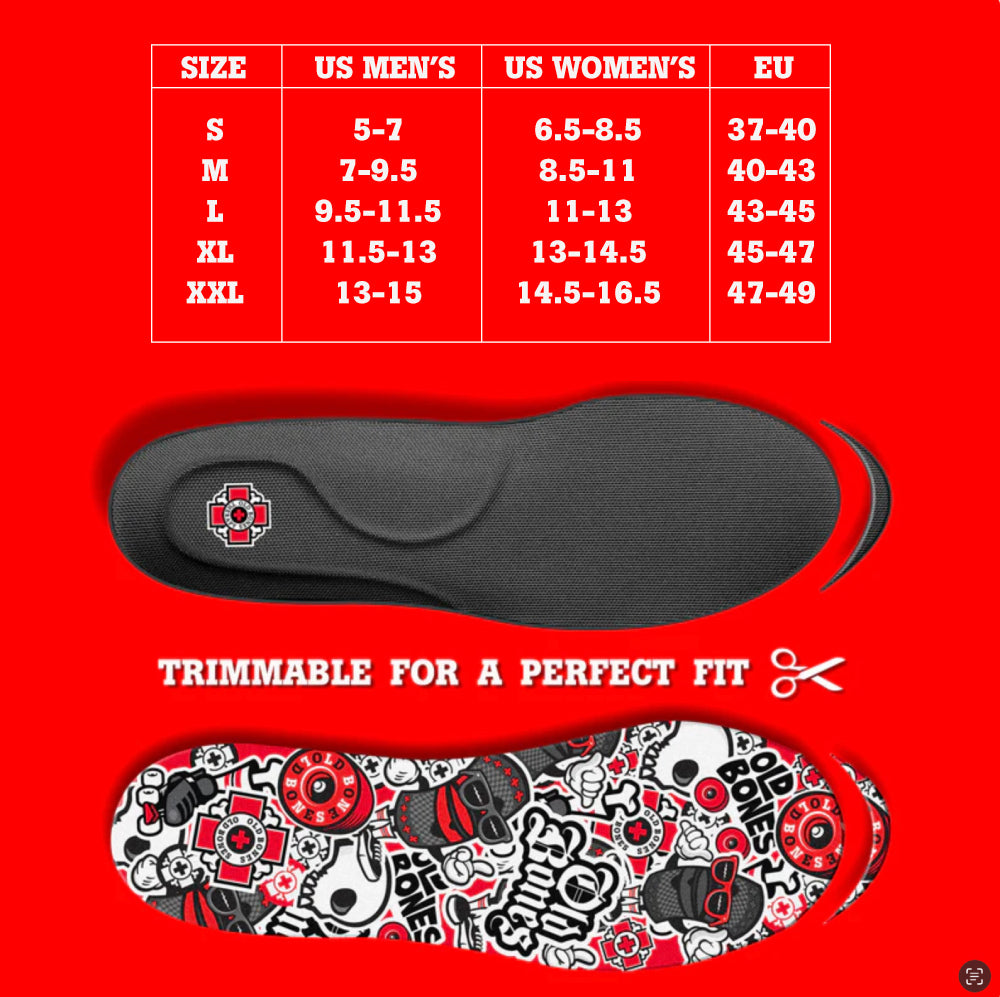 Shock Absorbing Foot Insoles
