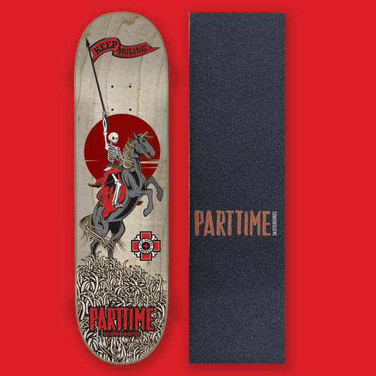 Parttime Old Bones "Ruling" Collab Skateboard