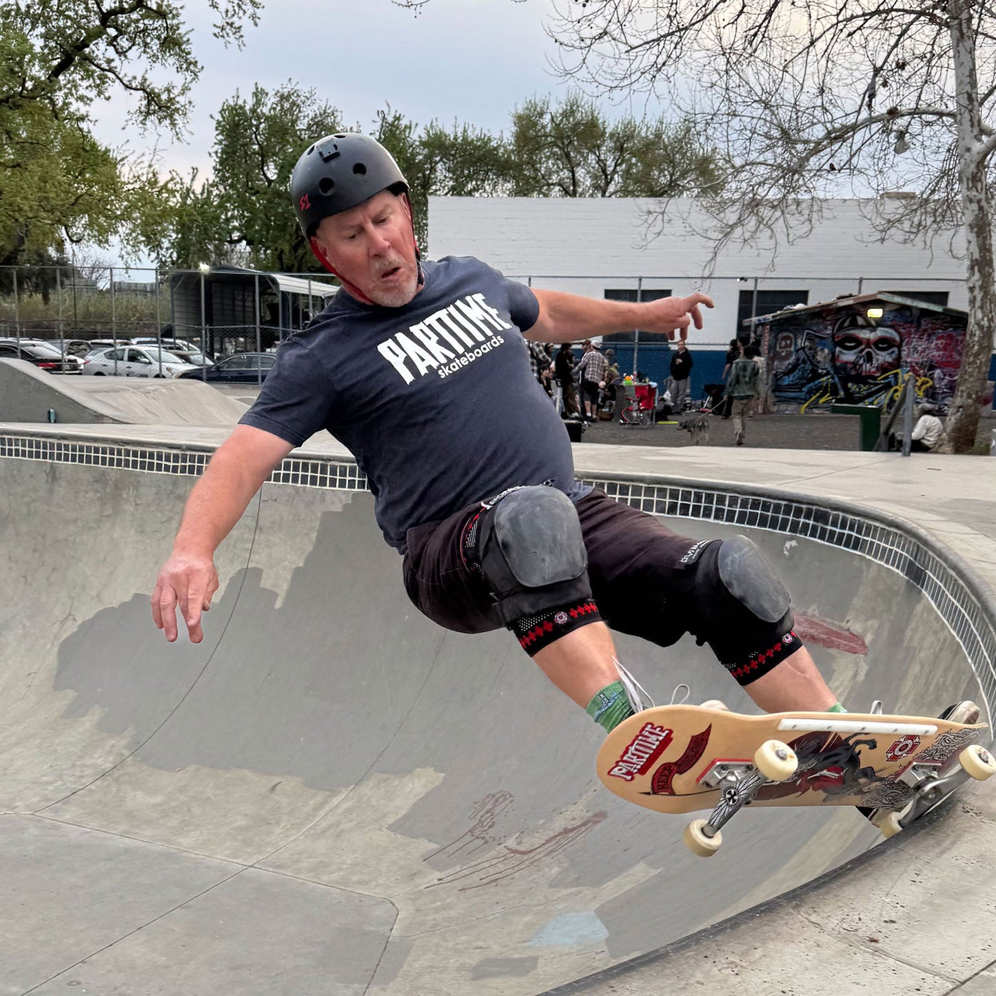 Parttime Old Bones "Ruling" Collab Skateboard