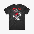 Old Bones Therapy Knee Sleeve Dude T-Shirt — medical-grade knitted compression support