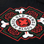 Old Bones Therapy Old Bones Young Blood Roses T-Shirt — alternate view