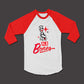 Old Bones Leg Bone Raglan T-Shirt