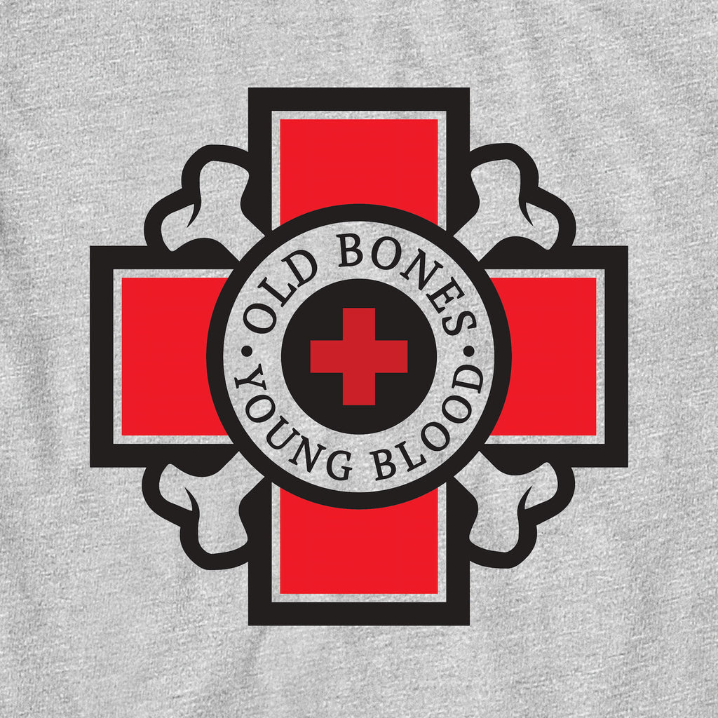 Old Bones Therapy Old Bones Young Blood T-Shirt — alternate view