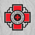 Old Bones Therapy Old Bones Young Blood T-Shirt — alternate view