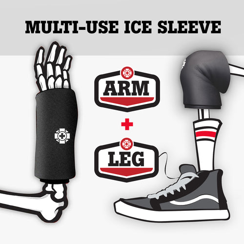 catalog-hero | Old Bones Therapy Ice Sleeve – Versatile compression ice wrap for arms and legs with pain relief, swelling reduction, and recovery support
