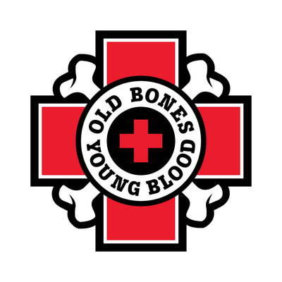 Old Bones Young Blood cross logo