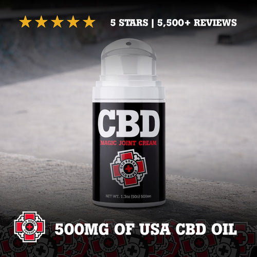 Old Bones Therapy CBD Magic Joint Cream – Topical CBD pain relief cream for joint and muscle soreness with fast-acting formula
