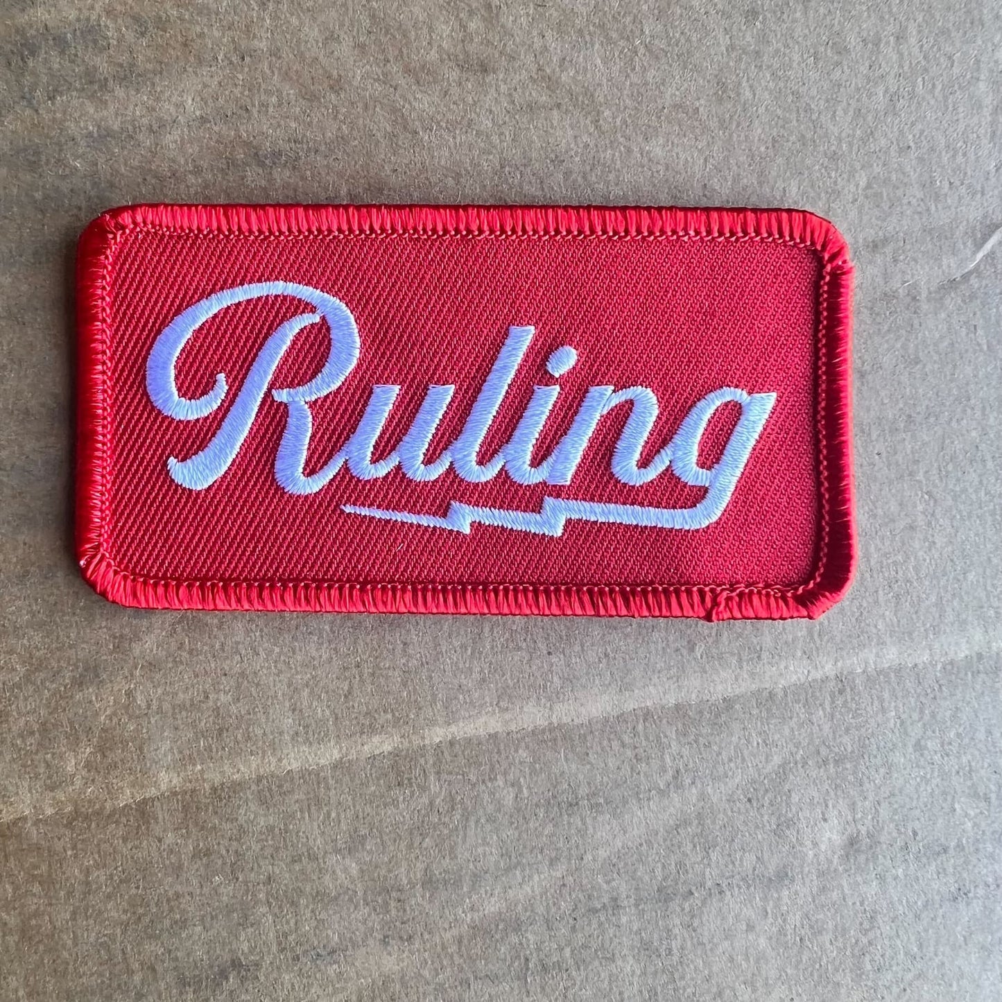 Ruling Bolt Patches 3.5" x 1.75"