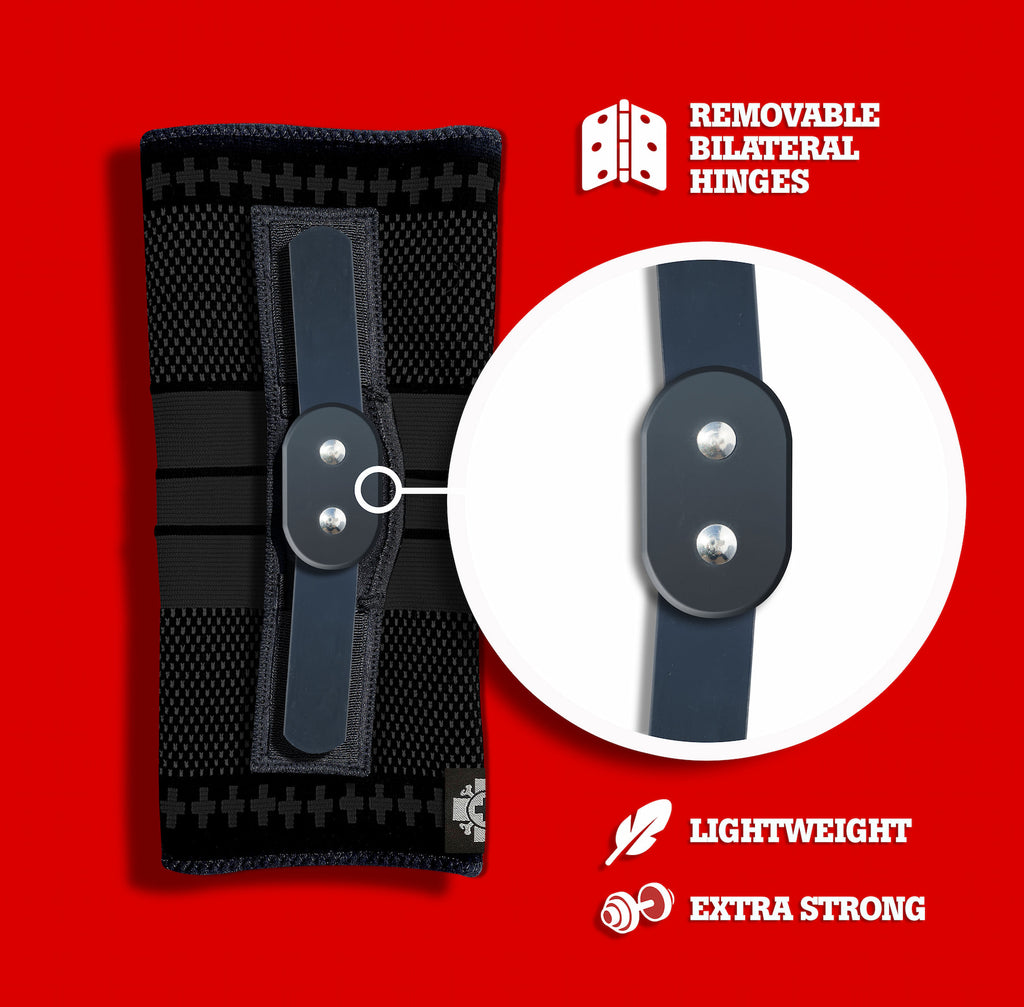 Knee Brace with Hinges