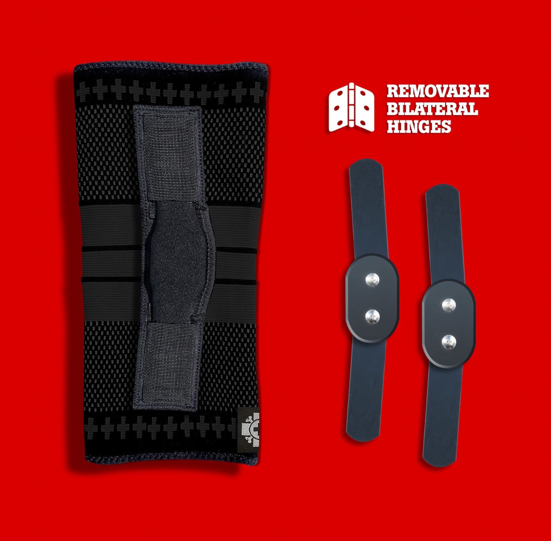 Knee Brace with Hinges