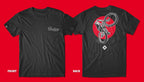 Old Bones Therapy Skeleton BMX Wheelie T-Shirt — product detail