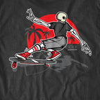 Old Bones Therapy Skeleton FS Rock T-Shirt — alternate view