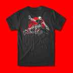 Old Bones Therapy Skeleton FS Rock T-Shirt — branded apparel
