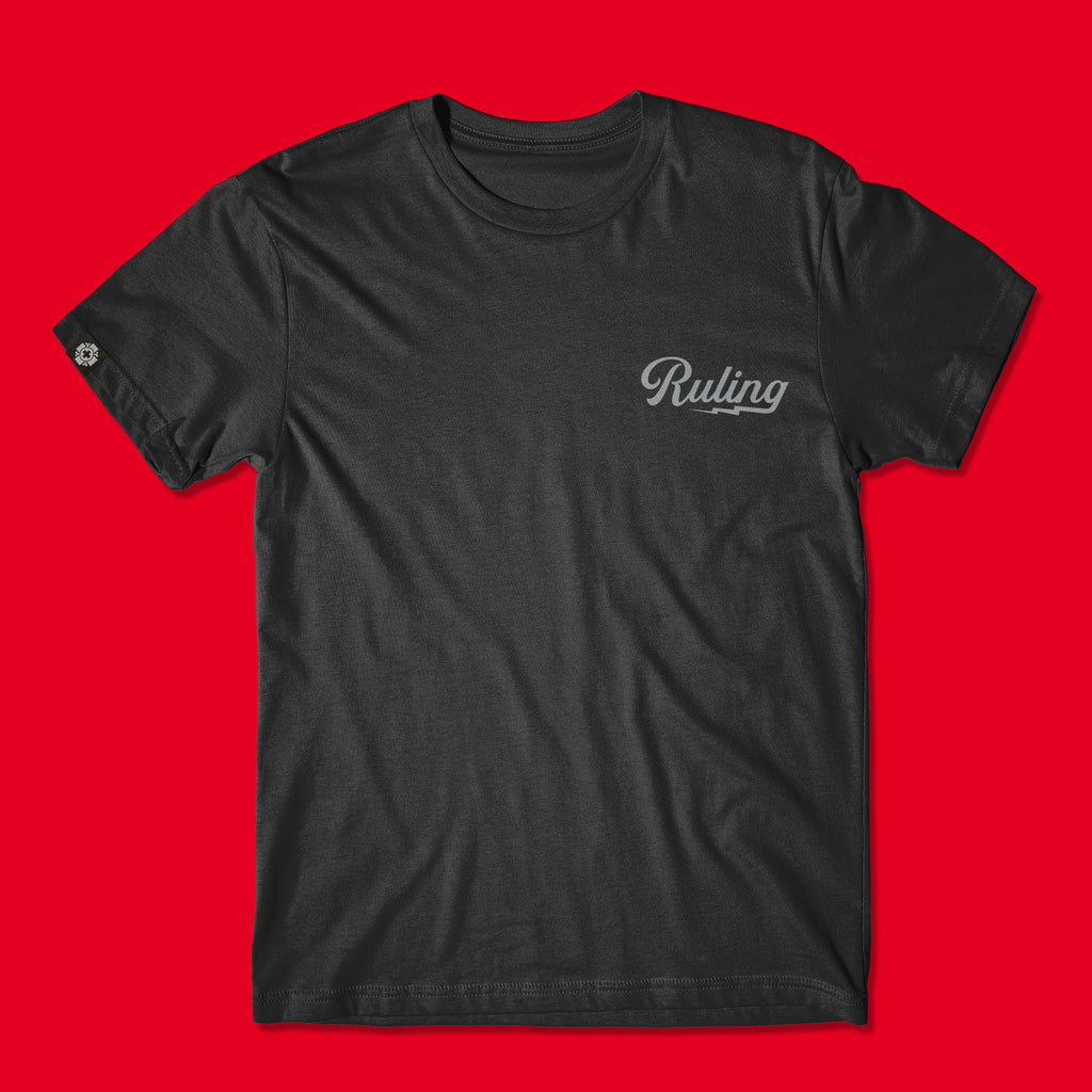Old Bones Therapy Skeleton BMX Wheelie T-Shirt — alternate view