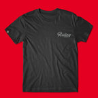Old Bones Therapy Skeleton BMX Wheelie T-Shirt — alternate view