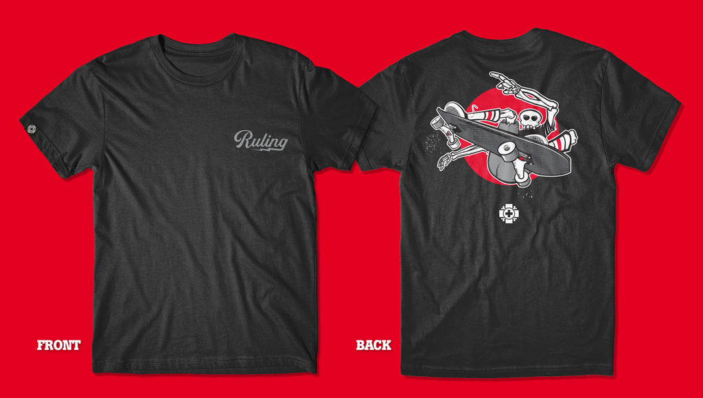 Old Bones Therapy Skeleton FS Ollie T-Shirt — product detail