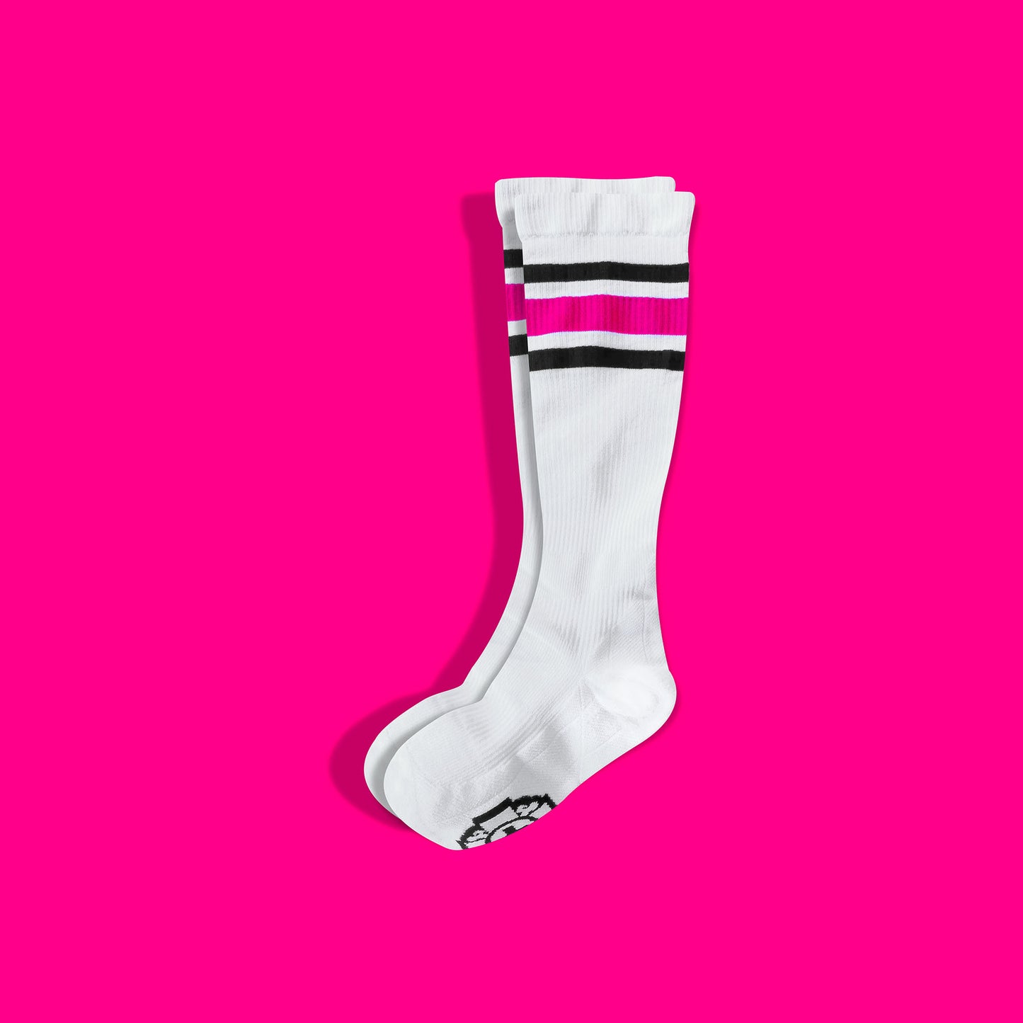 Compression Socks: PINK Stripes (1-Pack)