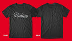 Old Bones Therapy Men's Ruling Lightning T-Shirt — alternate view
